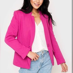 Notch Collar Blazer